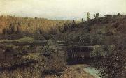 Levitan, Isaak To that evening the Flub Istra Sweden oil painting artist